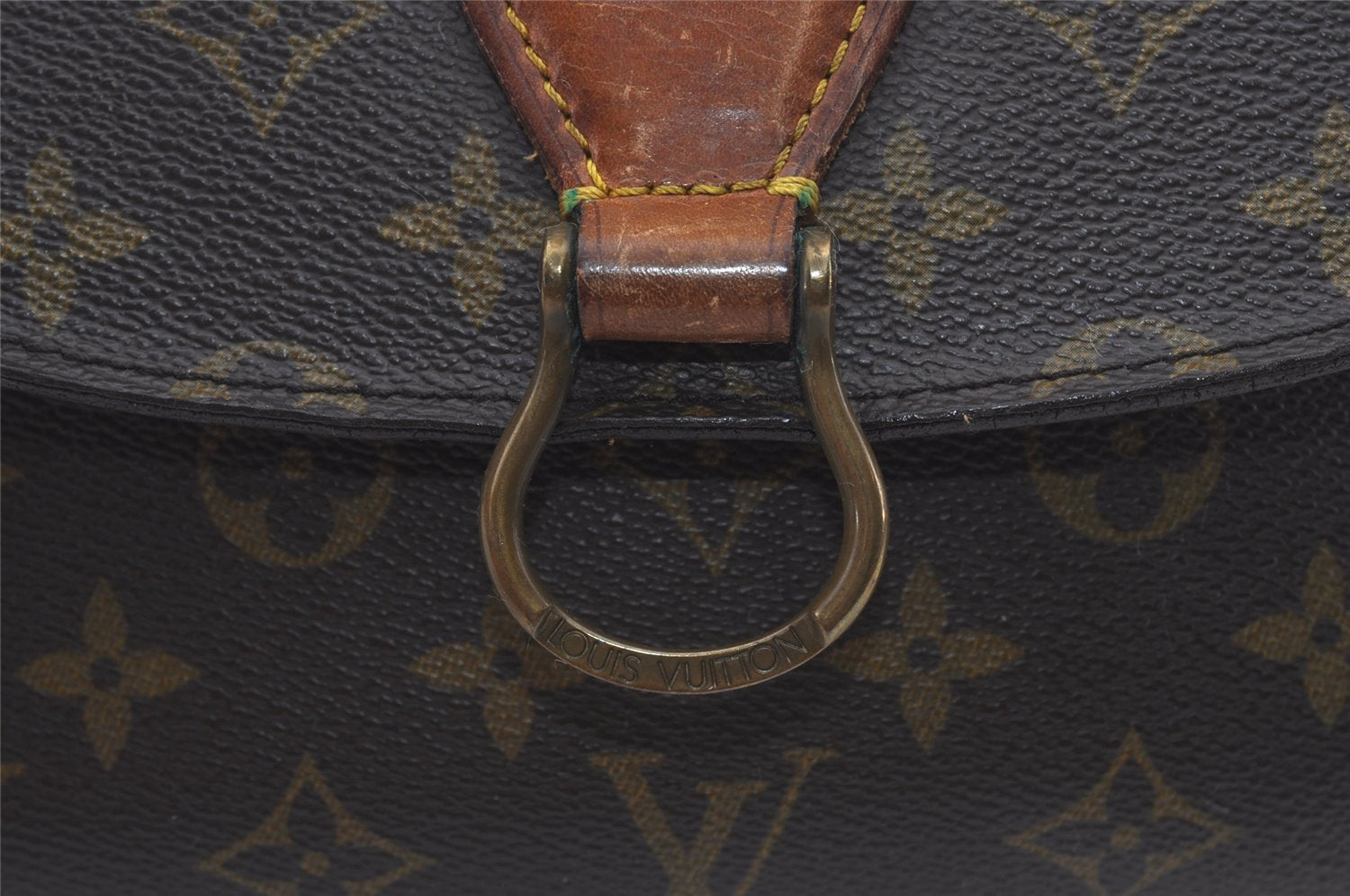 Authentic Louis Vuitton Monogram Saint Cloud GM M51242 Shoulder Cross Bag 4612I