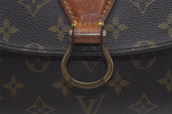 Authentic Louis Vuitton Monogram Saint Cloud GM M51242 Shoulder Cross Bag 4612I