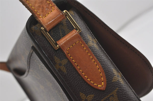 Authentic Louis Vuitton Monogram Saint Cloud GM M51242 Shoulder Cross Bag 4612I