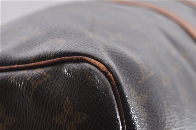 Auth Louis Vuitton Monogram Keepall Bandouliere 55 Boston Bag M41414 LV 4613D