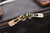 Auth Louis Vuitton Monogram Keepall Bandouliere 55 Boston Bag M41414 LV 4613D