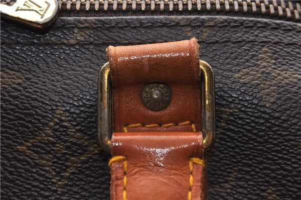 Auth Louis Vuitton Monogram Keepall Bandouliere 55 Boston Bag M41414 LV 4613D