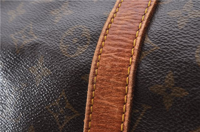 Auth Louis Vuitton Monogram Keepall Bandouliere 55 Boston Bag M41414 LV 4613D