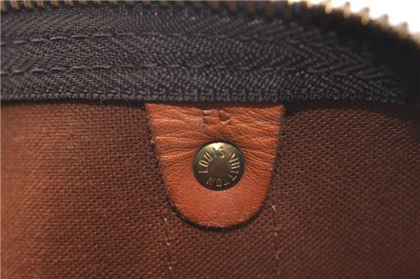 Auth Louis Vuitton Monogram Keepall Bandouliere 55 Boston Bag M41414 LV 4613D