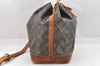 Authentic Louis Vuitton Monogram Noe Shoulder Drawstring Bag M42224 Junk 4613I