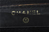 Authentic CHANEL Caviar Skin CoCo Mark Round Zip Long Wallet Purse Black 4614C