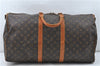 Auth Louis Vuitton Monogram Keepall Bandouliere 55 Boston Bag M41414 LV 4615D