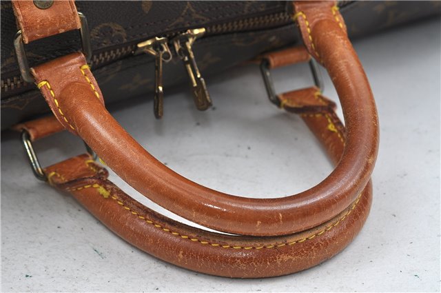Auth Louis Vuitton Monogram Keepall Bandouliere 55 Boston Bag M41414 LV 4615D