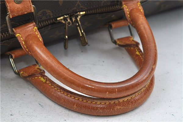 Auth Louis Vuitton Monogram Keepall Bandouliere 55 Boston Bag M41414 LV 4615D