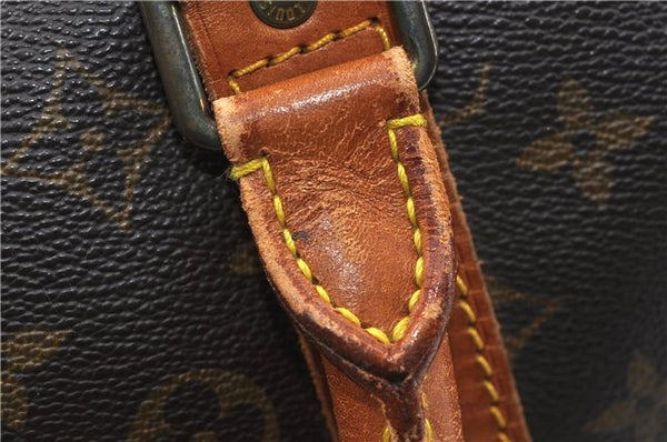Auth Louis Vuitton Monogram Keepall Bandouliere 55 Boston Bag M41414 LV 4615D