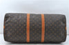 Auth Louis Vuitton Monogram Keepall Bandouliere 55 Boston Bag M41414 LV 4615D