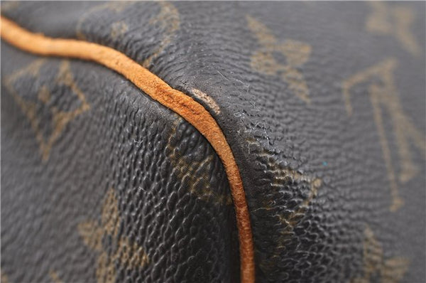 Auth Louis Vuitton Monogram Keepall Bandouliere 55 Boston Bag M41414 LV 4615D