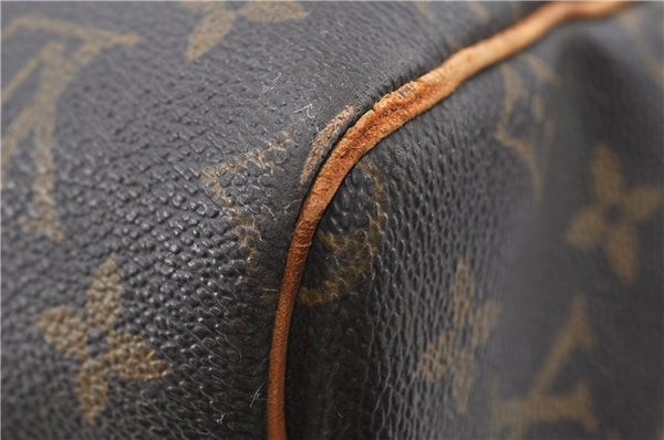 Auth Louis Vuitton Monogram Keepall Bandouliere 55 Boston Bag M41414 LV 4615D