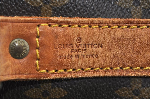 Auth Louis Vuitton Monogram Keepall Bandouliere 55 Boston Bag M41414 LV 4615D
