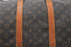 Auth Louis Vuitton Monogram Keepall Bandouliere 55 Boston Bag M41414 LV 4615D
