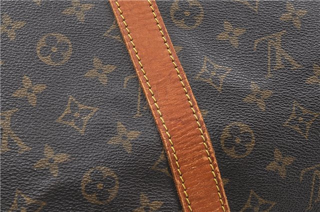 Auth Louis Vuitton Monogram Keepall Bandouliere 55 Boston Bag M41414 LV 4615D