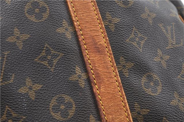 Auth Louis Vuitton Monogram Keepall Bandouliere 55 Boston Bag M41414 LV 4615D