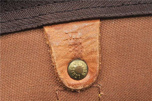 Auth Louis Vuitton Monogram Keepall Bandouliere 55 Boston Bag M41414 LV 4615D