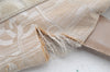 Authentic CHANEL New Travel Line Shoulder Tote Bag Nylon Leather Beige 4615I