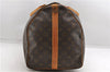 Auth Louis Vuitton Monogram Keepall Bandouliere 55 Boston Bag M41414 LV 4616D