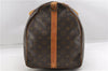 Auth Louis Vuitton Monogram Keepall Bandouliere 55 Boston Bag M41414 LV 4616D