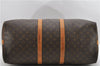 Auth Louis Vuitton Monogram Keepall Bandouliere 55 Boston Bag M41414 LV 4616D