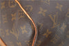 Auth Louis Vuitton Monogram Keepall Bandouliere 55 Boston Bag M41414 LV 4616D