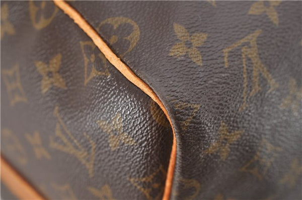 Auth Louis Vuitton Monogram Keepall Bandouliere 55 Boston Bag M41414 LV 4616D
