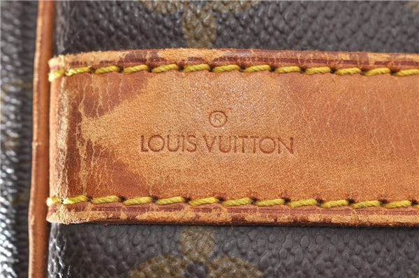 Auth Louis Vuitton Monogram Keepall Bandouliere 55 Boston Bag M41414 LV 4616D