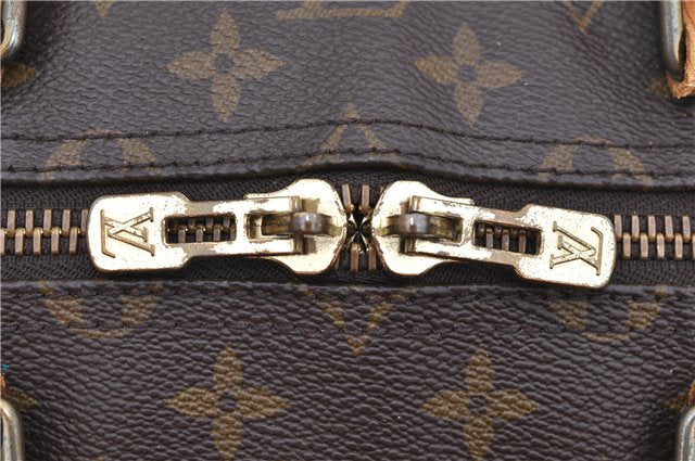 Auth Louis Vuitton Monogram Keepall Bandouliere 55 Boston Bag M41414 LV 4616D
