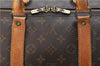 Auth Louis Vuitton Monogram Keepall Bandouliere 55 Boston Bag M41414 LV 4616D