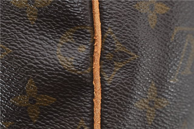Auth Louis Vuitton Monogram Keepall Bandouliere 55 Boston Bag M41414 LV 4616D