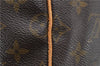 Auth Louis Vuitton Monogram Keepall Bandouliere 55 Boston Bag M41414 LV 4616D