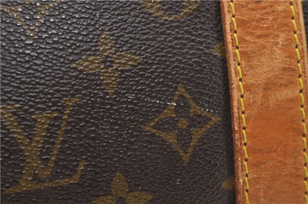 Auth Louis Vuitton Monogram Keepall Bandouliere 55 Boston Bag M41414 LV 4616D
