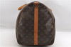 Auth Louis Vuitton Monogram Keepall Bandouliere 55 Boston Bag M41414 LV 4617D