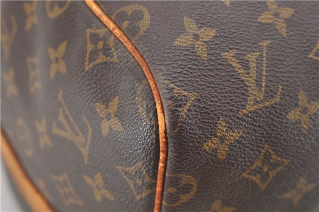 Auth Louis Vuitton Monogram Keepall Bandouliere 55 Boston Bag M41414 LV 4617D