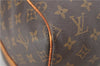 Auth Louis Vuitton Monogram Keepall Bandouliere 55 Boston Bag M41414 LV 4617D