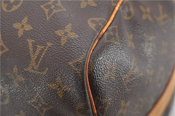 Auth Louis Vuitton Monogram Keepall Bandouliere 55 Boston Bag M41414 LV 4617D