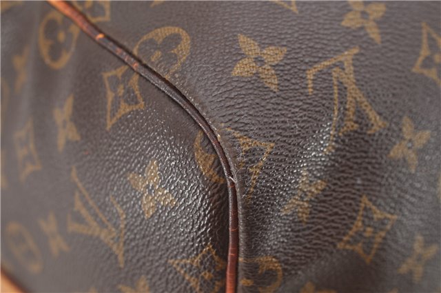 Auth Louis Vuitton Monogram Keepall Bandouliere 55 Boston Bag M41414 LV 4617D