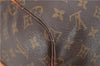Auth Louis Vuitton Monogram Keepall Bandouliere 55 Boston Bag M41414 LV 4617D
