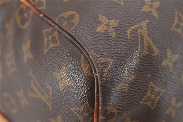 Auth Louis Vuitton Monogram Keepall Bandouliere 55 Boston Bag M41414 LV 4617D