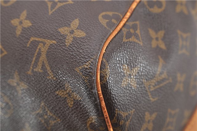 Auth Louis Vuitton Monogram Keepall Bandouliere 55 Boston Bag M41414 LV 4617D