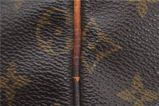 Auth Louis Vuitton Monogram Keepall Bandouliere 55 Boston Bag M41414 LV 4617D