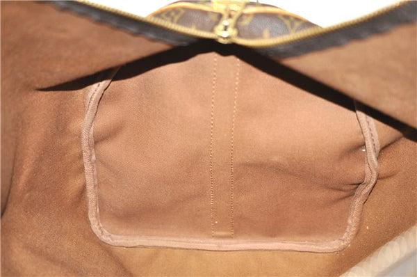 Auth Louis Vuitton Monogram Keepall Bandouliere 55 Boston Bag M41414 LV 4617D