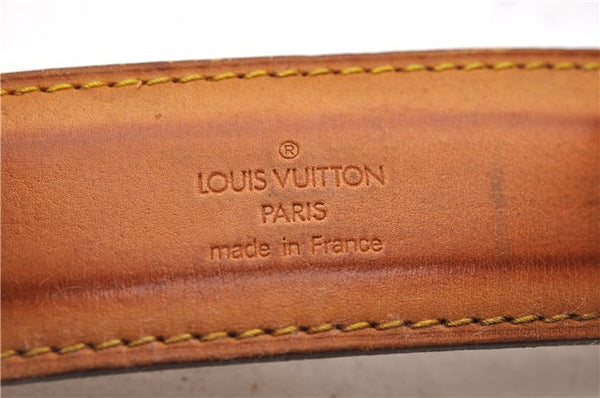 Auth Louis Vuitton Monogram Keepall Bandouliere 55 Boston Bag M41414 LV 4617D