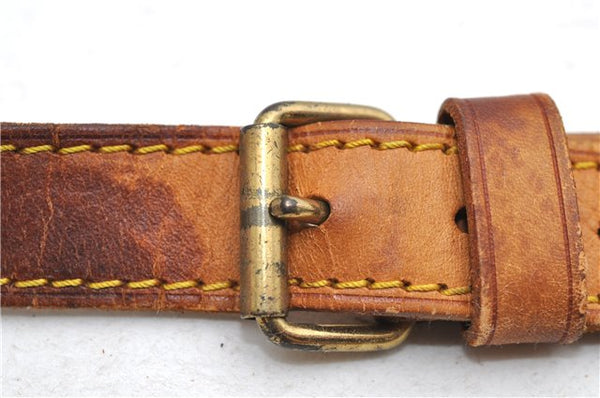 Auth Louis Vuitton Monogram Keepall Bandouliere 55 Boston Bag M41414 LV 4617D