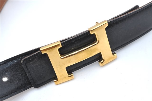 Authentic HERMES Constance Ladies Leather Belt Size 70cm 27.6