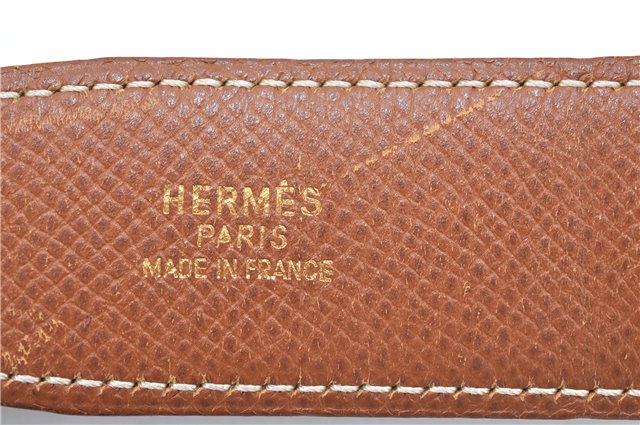 Authentic HERMES Constance Ladies Leather Belt Size 70cm 27.6