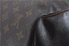 Auth Louis Vuitton Monogram Keepall Bandouliere 55 Boston Bag M41414 LV 4618D
