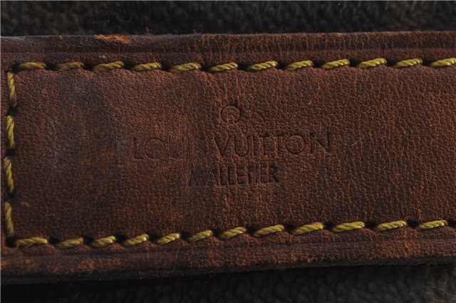 Auth Louis Vuitton Monogram Keepall Bandouliere 55 Boston Bag M41414 LV 4618D